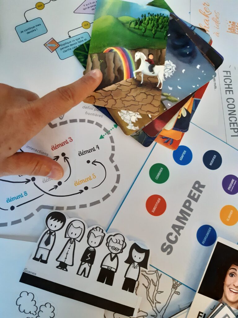 Animation d'ateliers d'initiation aux stratégies créatives pour le Conseil Départemental d'Indre-et-Loir