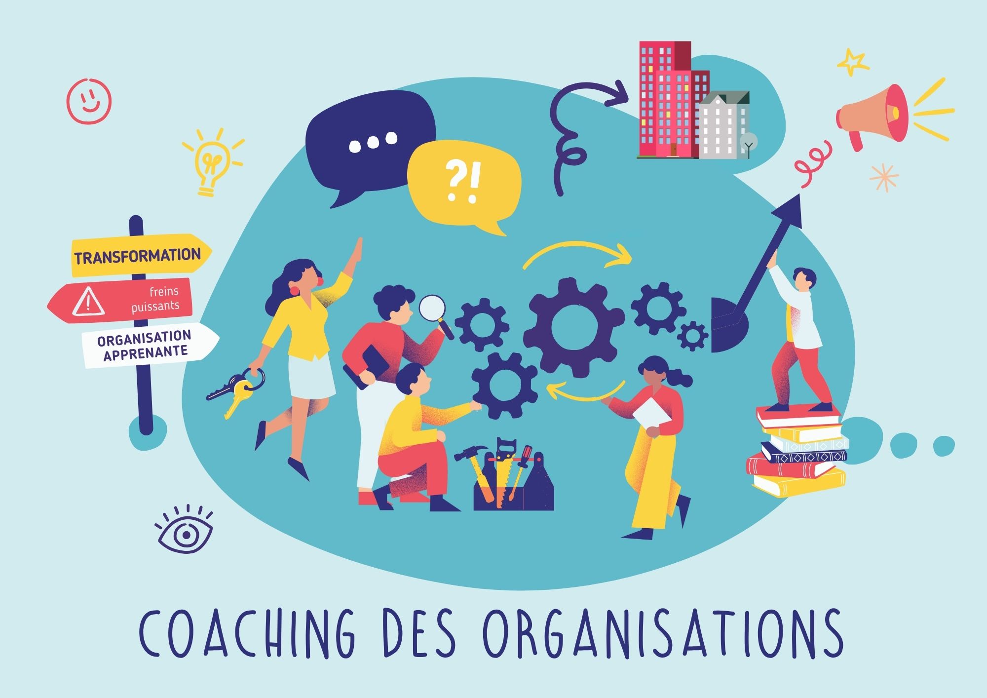 Me former au coaching des organisations pour mieux accompagner la transformation des organisations