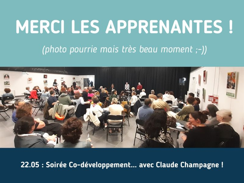 Hier soir, c’était … Champagne !
