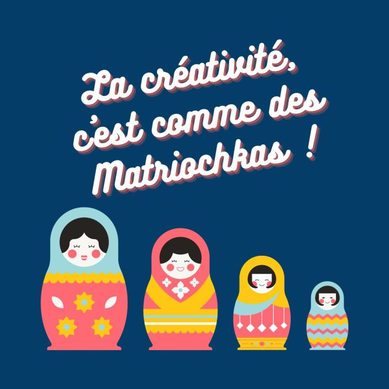 La créativité au coeur de ma pratique